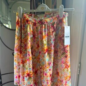 Floral Multicolor Skirt